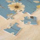 Blumenblau Puzzle (Seite)