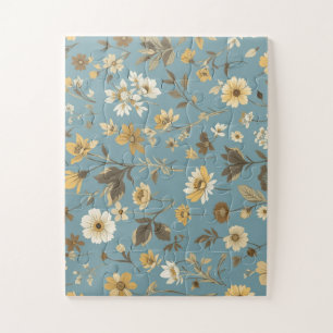 Blumenblau Puzzle