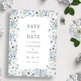 Blumenblau Save The Date