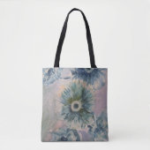 Blumenblau Tasche (Vorderseite)