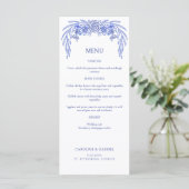 Blumenblauer französischer Hochzeitstag (Stehend Vorderseite)