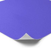 Blumenblauer Hintergrund auf einem Poster (Ecke)
