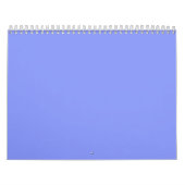 Blumenblauer Hintergrund eines Kalenders Kalender (Titelbild)