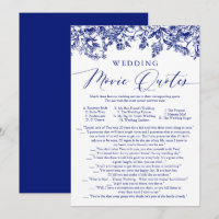 Blumenblauer HochzeitswettbewerbS Bridal Game