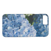 Blumenblauer Hydrangea-Foto Case-Mate iPhone Hülle (Rückseite (Horizontal))