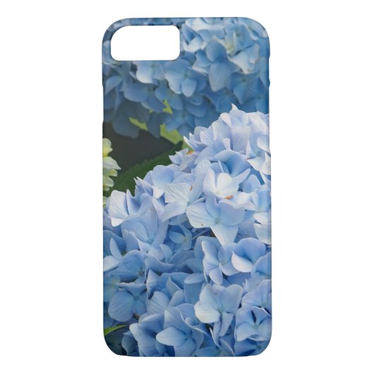 Blumenblauer Hydrangea-Foto Case-Mate iPhone Hülle (Rückseite)