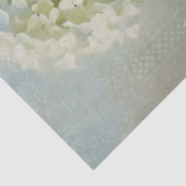 Blumenblauer Hydrangea Romantische Vintage Dekoupa Seidenpapier (Ausschnitt)