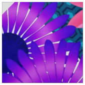 Blumenblauer Stoff (Muster)