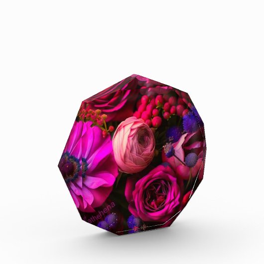 Blumenblock Foto (Links)