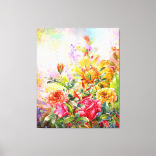 Blumenblossom Bloom Wall Art Leinwanddruck