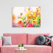 Blumenblossom Bloom Wall Art Leinwanddruck (Insitu (Wohnzimmer))