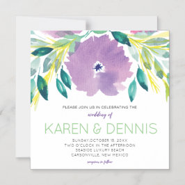 Blumenblossom Einladung dünne Magnetik