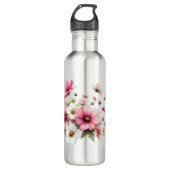 Blumenblossom Party Edelstahlflasche (Vorderseite)