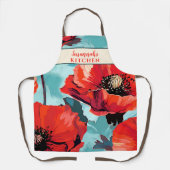 Blumenblume aus Kalifornien Schürze (Vorderseite)