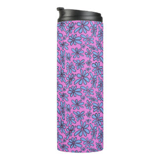 Blumenblume Blumenblume Blumenblume Thermosbecher