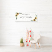 Blumenblume Liebe im Brautparty Bloom Banner (Insitu)