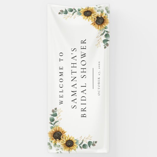 Blumenblume Liebe im Brautparty Bloom Banner (Vertikal)