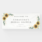 Blumenblume Liebe im Brautparty Bloom Banner (Horizontal)