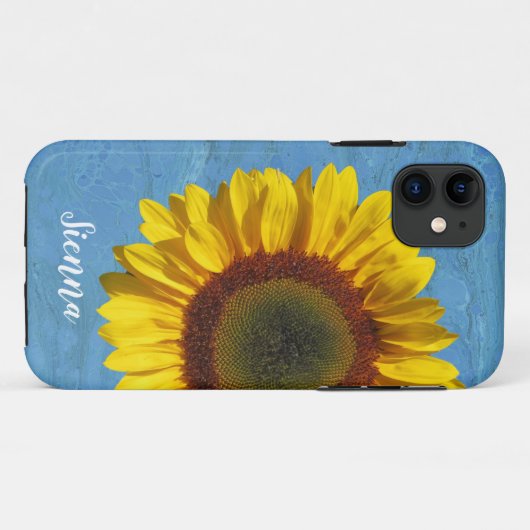 Blumenblume OtterBox iPhone Case (Rückseite (Horizontal))