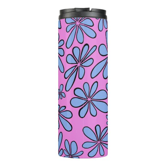 Blumenblume Thermosbecher (Rückseite)