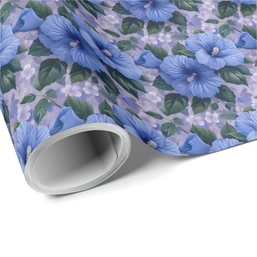 Blumenblumen Blumengeschenkpapier Wrapping Geschenkpapier (Rolleneckpunkt)