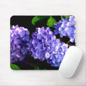 Blumenblumen, Blütenblüten, Hydrangeas Mousepad (Mit Mouse)