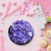 Blumenblumen, Blütenblüten, Hydrangeas Pappteller (Party)