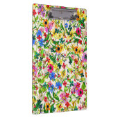 BlumenBlumen des niedlichen bunten Frühlinges Klemmbrett (Rechts)