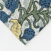 Blumenblumen Lily Valley Wiederholung Fleecedecke (Ecke)