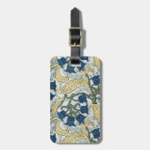 Blumenblumen Lily Valley Wiederholung Gepäckanhänger (Vorderseite vertikal)