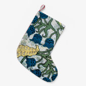 Blumenblumen Lily Valley Wiederholung Kleiner Weihnachtsstrumpf (Vorderansicht (hängend))