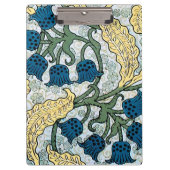 Blumenblumen Lily Valley Wiederholung Klemmbrett (Vorderseite)