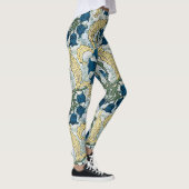 Blumenblumen Lily Valley Wiederholung Leggings (Rechts)