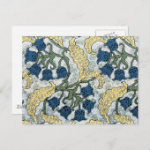 Blumenblumen Lily Valley Wiederholung Postkarte (Vorne/Hinten)