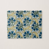 Blumenblumen Lily Valley Wiederholung Puzzle (Horizontal)