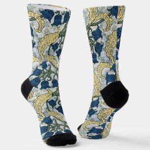 Blumenblumen Lily Valley Wiederholung Socken
