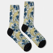 Blumenblumen Lily Valley Wiederholung Socken (Rechts)