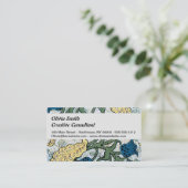 Blumenblumen Lily Valley Wiederholung Visitenkarte (Stehend Vorderseite)