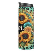 Blumenblumen und Rose für die Mama Thermosbecher (Nach rechts gedreht)