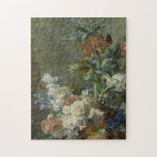Blumenblumenstrauß, noch Leben, Huysum Puzzle