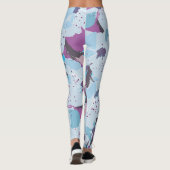 Blumenblüte Sakura Leggings (Rückseite)