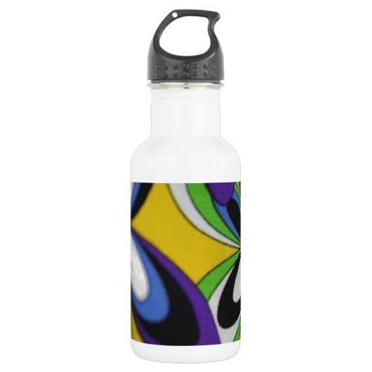 Blumenblüte Trinkflasche (Vorderseite)