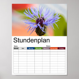 Blumenblütenblüte Poster