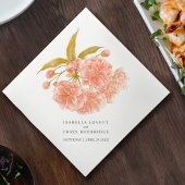 Blumenblütenserviette Serviette