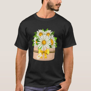 Blumenblütenstrauß Naturpflanze Gärtner Gänseblümc T-Shirt