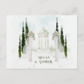 Blumenbogen Postkarte (Vorderseite)