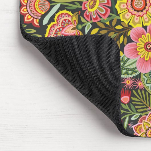 Blumenbombe Mousepad (Ecke)