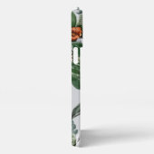 BlumenBouquet in Wasserfarbe mit Namen iPhone Hülle (Rechte Seite)