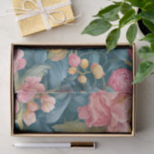 Blumenbraun - farbige Blume Seidenpapier (Geschenk)