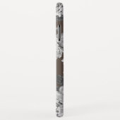 Blumenbraun Hintergrund Case-Mate iPhone Hülle (Hinten/Rechts)